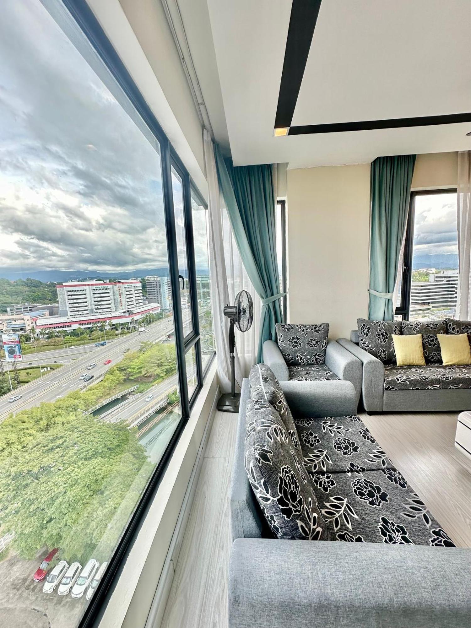 Cozy Living Sky Apartment Kota Kinabalu Bagian luar foto