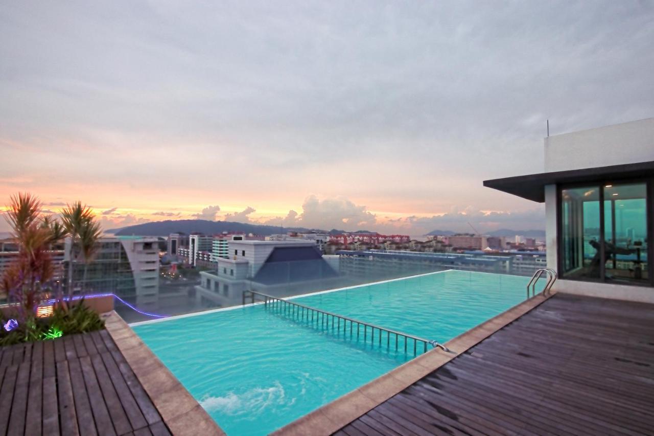 Cozy Living Sky Apartment Kota Kinabalu Bagian luar foto