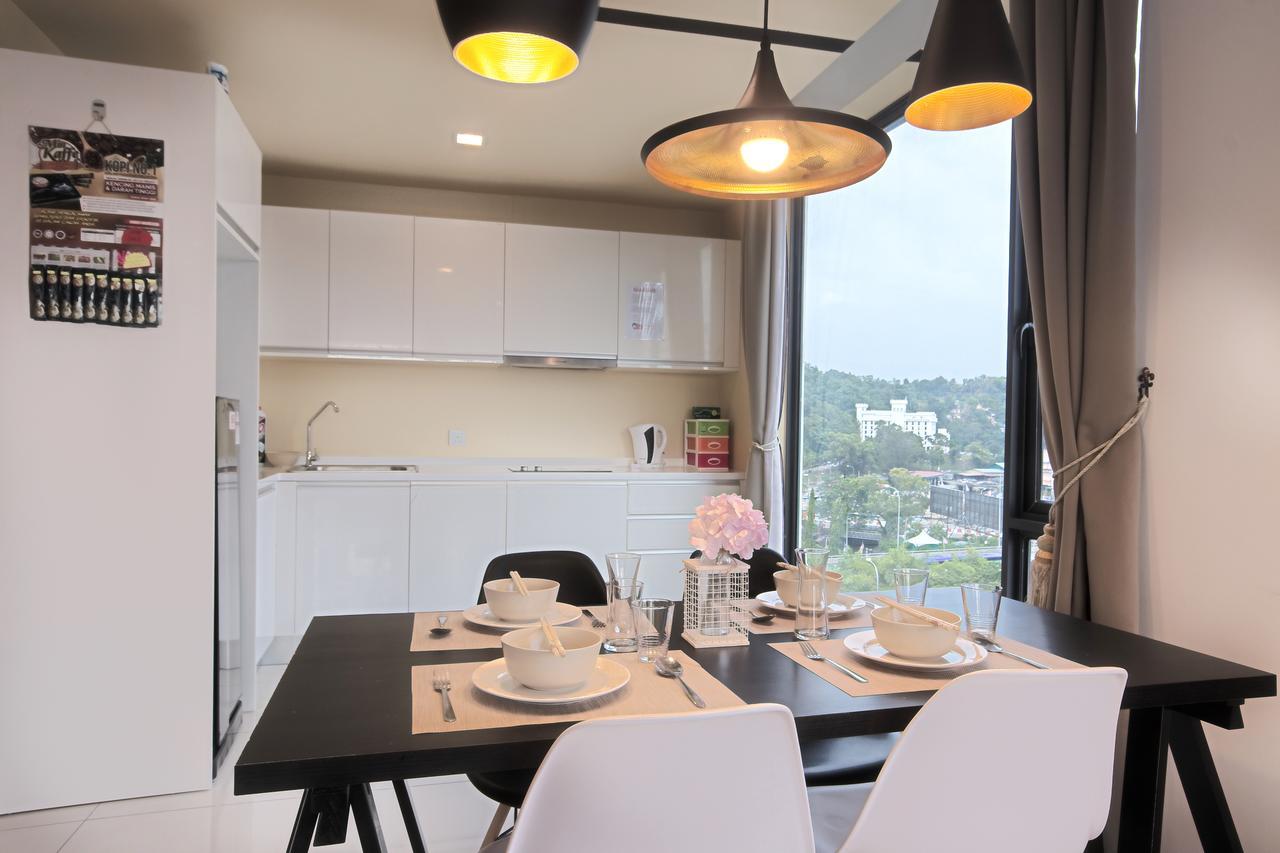 Cozy Living Sky Apartment Kota Kinabalu Bagian luar foto