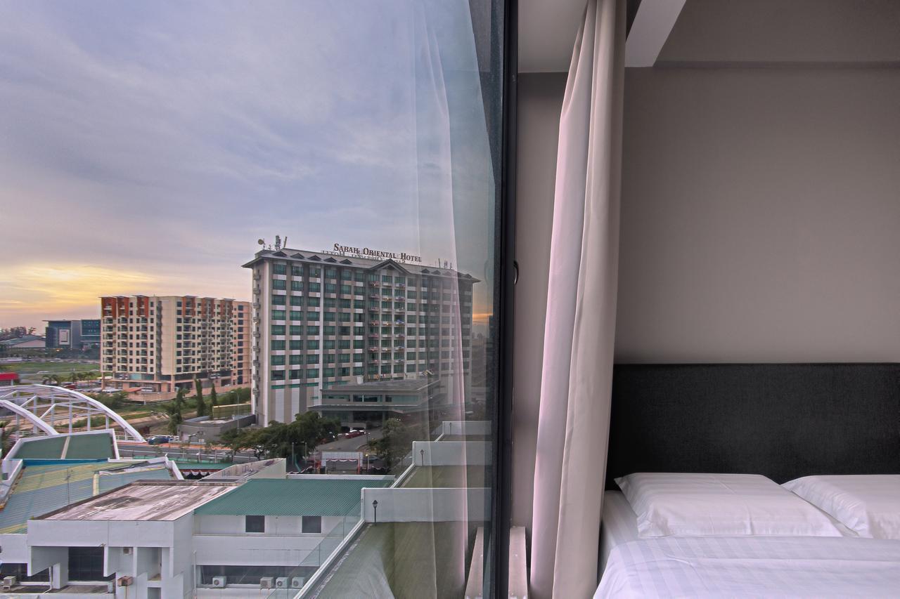 Cozy Living Sky Apartment Kota Kinabalu Bagian luar foto
