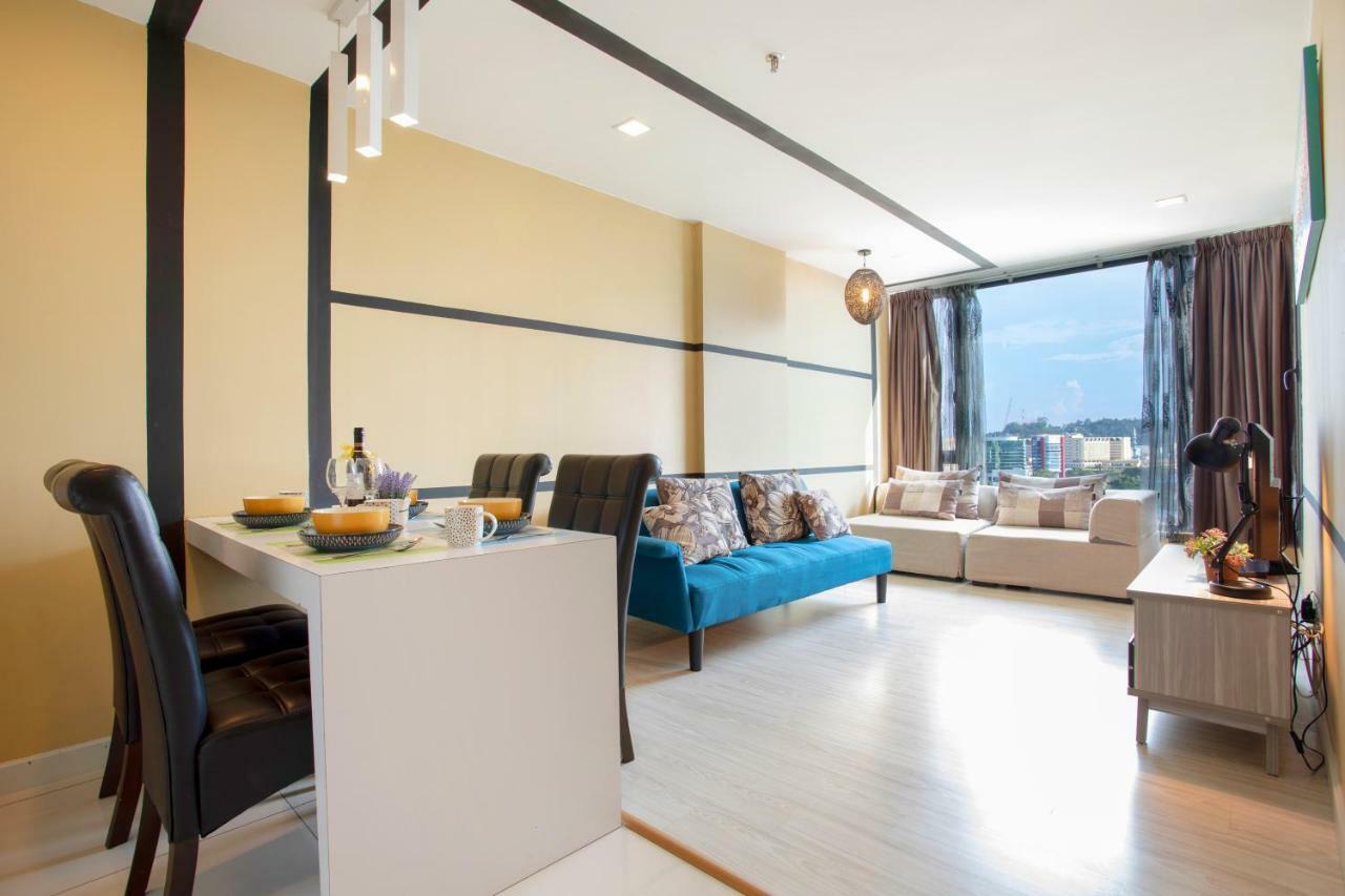 Cozy Living Sky Apartment Kota Kinabalu Bagian luar foto