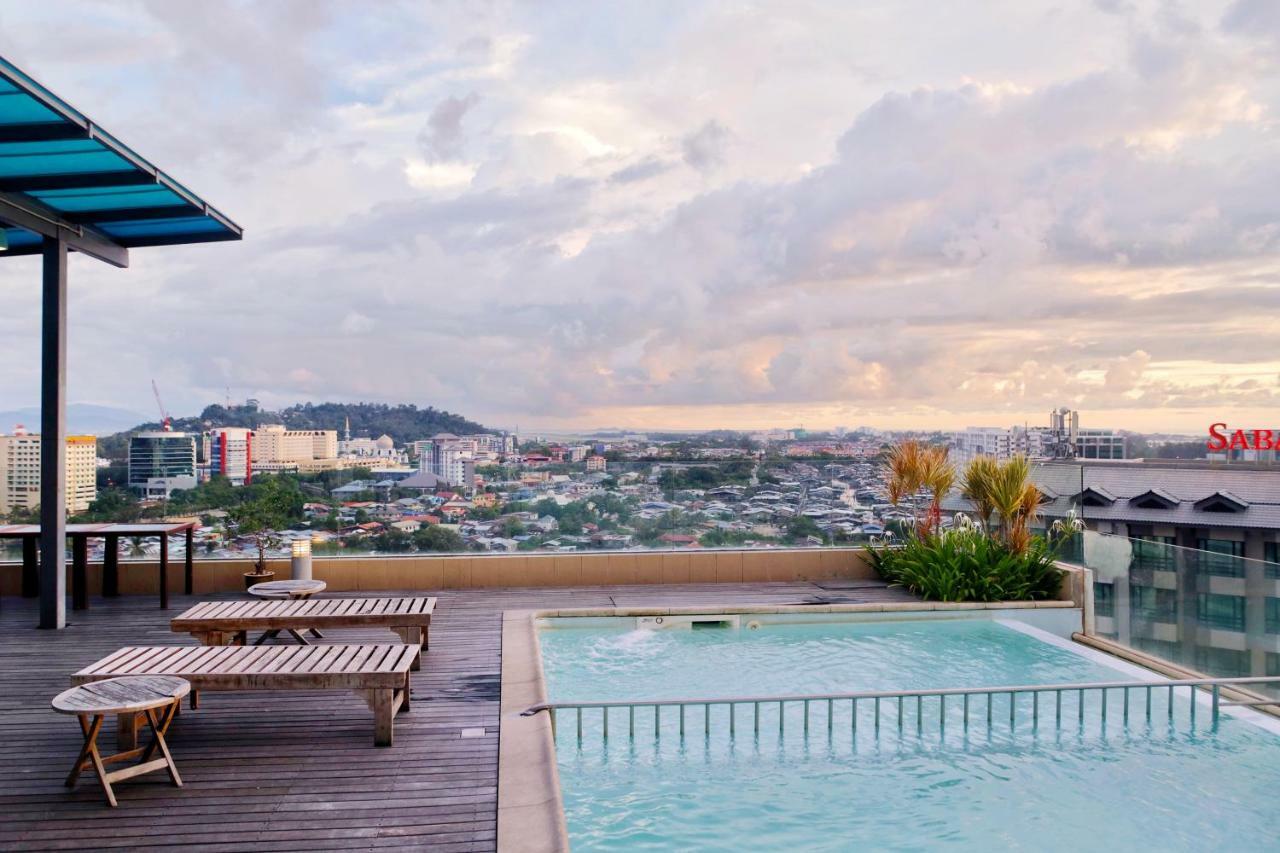 Cozy Living Sky Apartment Kota Kinabalu Bagian luar foto
