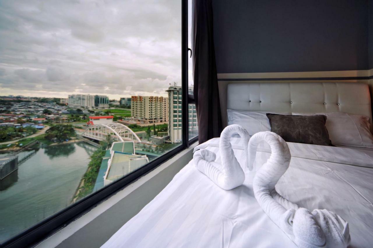Cozy Living Sky Apartment Kota Kinabalu Bagian luar foto