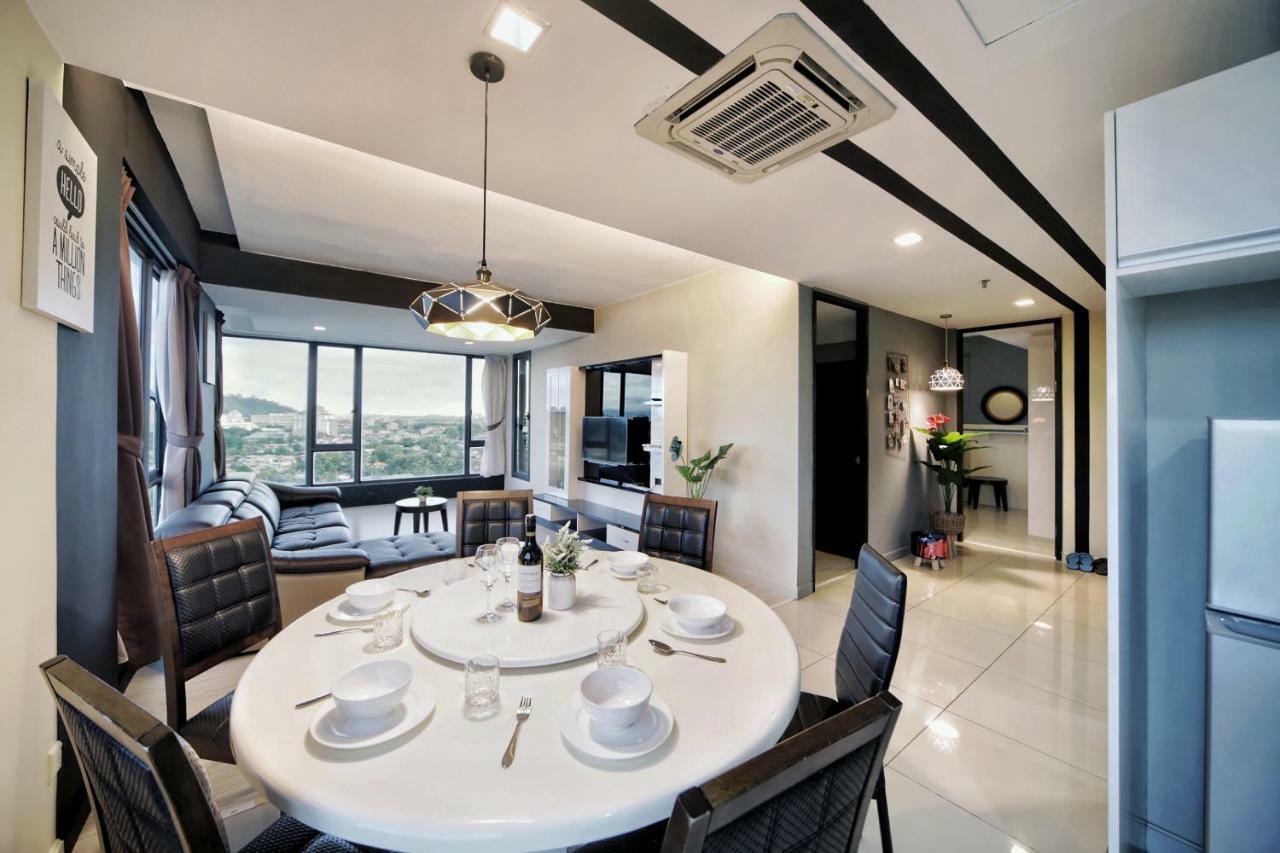 Cozy Living Sky Apartment Kota Kinabalu Bagian luar foto
