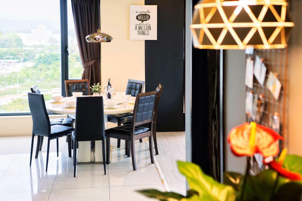 Cozy Living Sky Apartment Kota Kinabalu Bagian luar foto