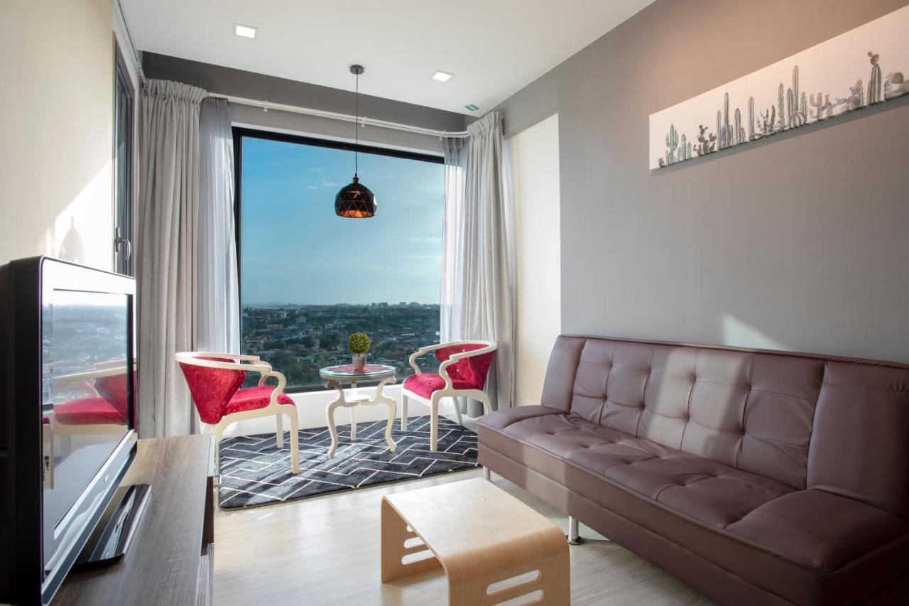 Cozy Living Sky Apartment Kota Kinabalu Bagian luar foto