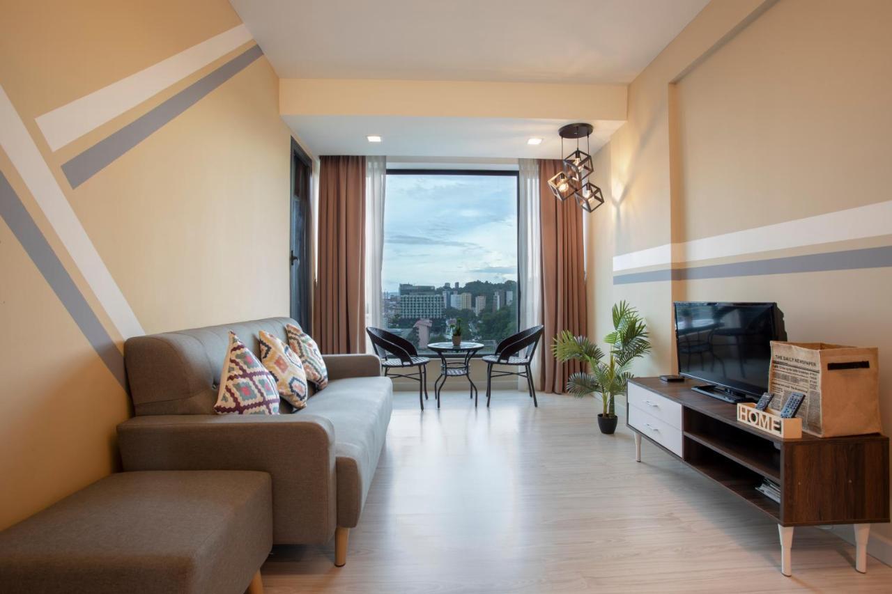 Cozy Living Sky Apartment Kota Kinabalu Bagian luar foto