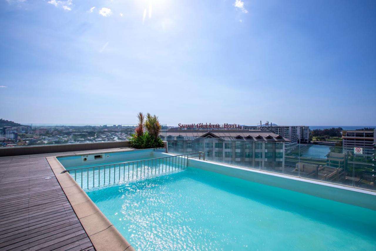 Cozy Living Sky Apartment Kota Kinabalu Bagian luar foto